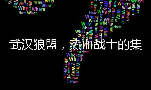 武汉狼盟，热血战士的集结号